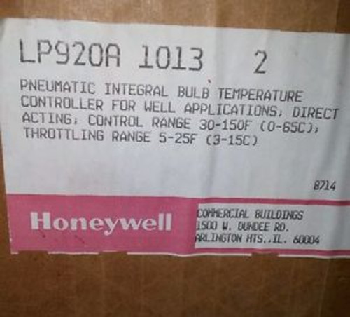 HONEYWELL LP920A1013 PNEUMATIC CONTROL - NEW