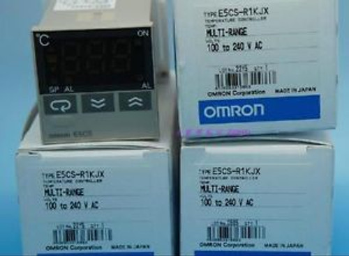 New Omron Temperature Controller E5CS-R1KJX ( E5CSR1KJX ) 100-240VAC