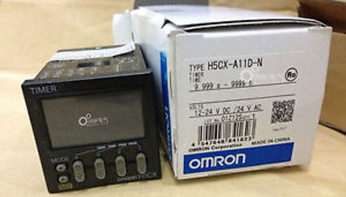 NEW IN BOX Omron PLC H5CX-A11D-N Digital Timer H5CXA11DN 12-24VDC