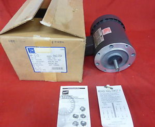 EMERSON 8773 NEW IN BOX ELECTRIC MOTOR 1/2HP 1725/1425 RPM 3PH (4E6)