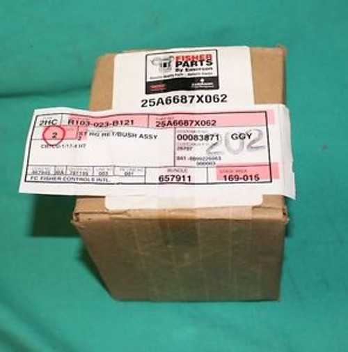 Fisher Emerson 25A6687X062 Retainer/Bushing Assembly CB7CU-1H1150 NEW