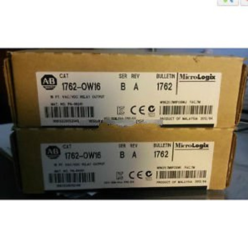 NEW FACTORY SEALED Allen Bradley 1762-OW16 MicroLogix Relay Output Module