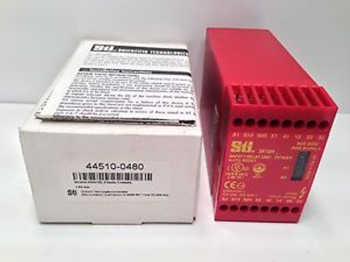 NEW OMRON / STI SAFETY RELAY 44510-0480 445100480 SR12A 24V AC/DC