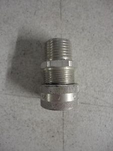 Quantity of 25 Thomas & Betts 1/2 Portable Straight Cord Connectors NEW 2921AL