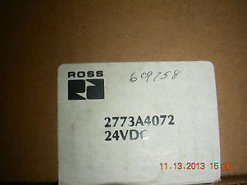 Ross  1/2 Solenoid Lockout Valve  2773A4072