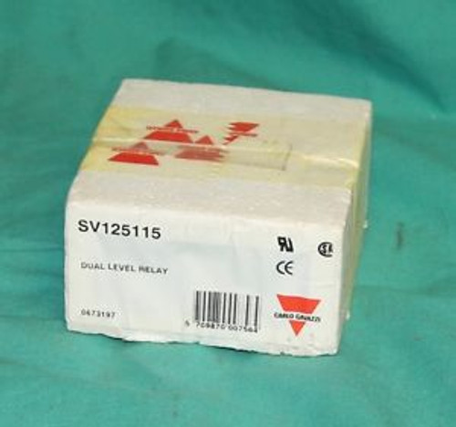 Carlo Gavazzi Dual Level Relay SV125115 SV 125 electromatic control NEW