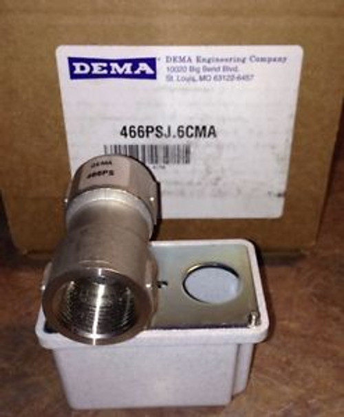 New DEMA 466PSJ.6CMA High Pressure Solenoid Valve