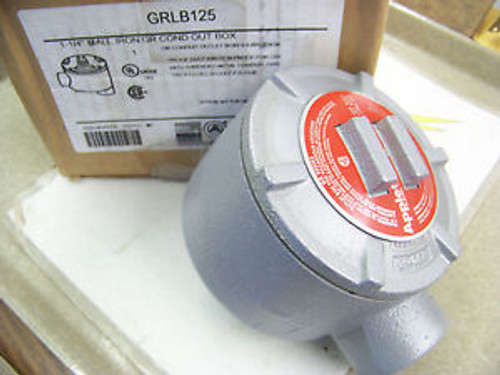 Appleton GRLB125 1-1/4 Mall Iron GR Conduit Outlet Box explosion / dust proof