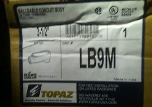 TOPAZ LB9M 3-1/2 INCH LB CONDULET