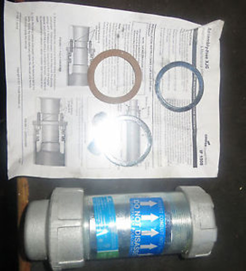 Cooper Crouse-Hinds XJG54 1.5 conduit expansion fitting with integral grounding