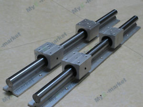 NEW 2 linear bearing rail SBR25-600mm+4 SBR25UU blocks