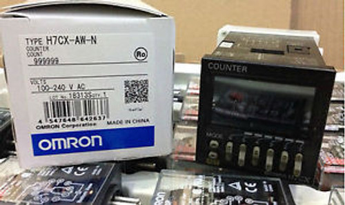 NEW IN BOX OMRON Counter H7CX-AW-N ( H7CXAWN ) 100-240VAC