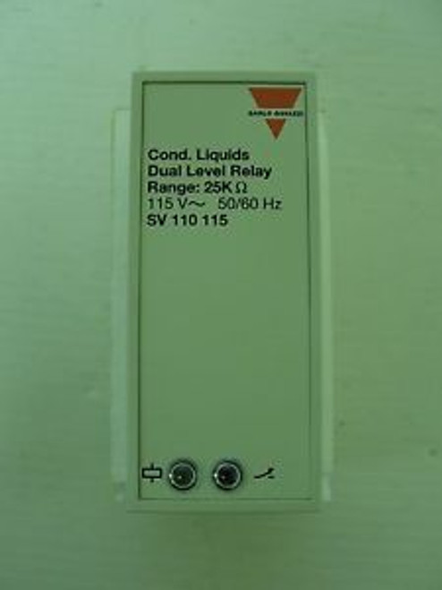 New Carlo Gavazzi Dual Level Control Relay, SV110115, 1138770