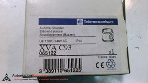 TELEMECANIQUE XVA C93 AUDIBLE SOUNDER, NEW