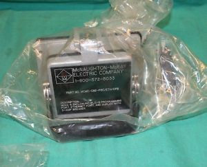 McNaughton-McKay MCMC-CN2-P5C/ETH/DPB Ethernet Port Cabinet Enclosure Mount Box