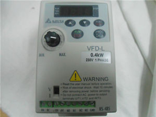 VFD004L21A 1ph 220V to 3ph 0~240V 2.5A 1~400Hz 0.4KW 0.5HP Inverter VFD AC Drive