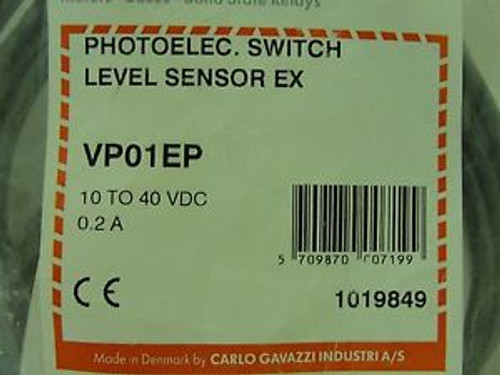 New Carlo Gavazzi Photoelectric Level Sensor, VP01EP, 1019849