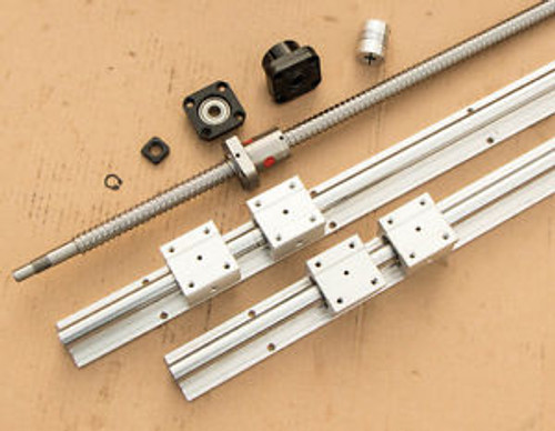 1 ballscrew RM1605-300mm+FK/FF12+couping+2 SBR20-300mm rails+ 4 SBR20UU Blocks(B