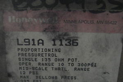 NEW HONEYWELL L91A1136