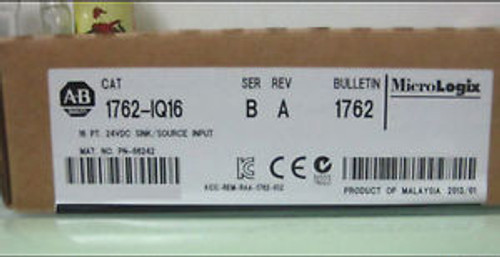 NEW IN BOX Allen Bradley AB MicroLogix DC Input Modules PLC 1762-IQ16 1762IQ16