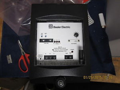 BASLER ELECTRIC BE1-51 SOLID STATE TIME OVERCURRENT RELAY G1E-Z1P-B1C05 NEW