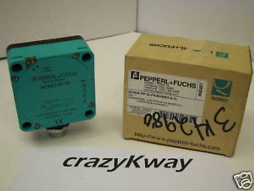 PEPPERL+FUCHS NCB40-FP-W-P4-BHMS3-N.O. PROXIMITY SENSOR P/N 908487 NEW IN BOX