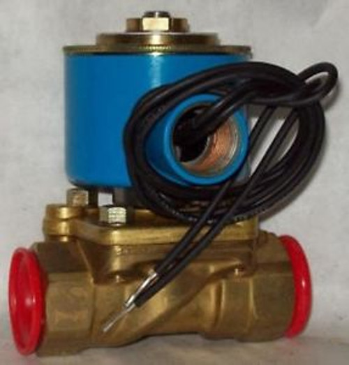 Skinner 3/4 2 Way NC Brass Hot Water Valve 706X7D1A 120/60