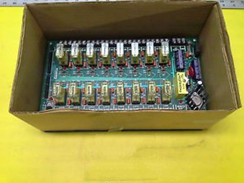 GEMCO MCGRAW EDISON MECHANICAL RELAY OUTPUT BOARD EP-0017400-D New