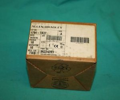 Allen Bradley, 1794-TB3T, Flex I/O Terminal Module NEW