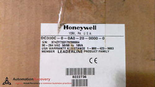 HONEYWELL DC300C TEMP CONTROL, NEW