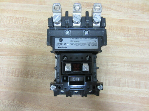 New In Box Allen Bradley 500L-Cod93 Series A Ac Lighting Contactor 60 Amp