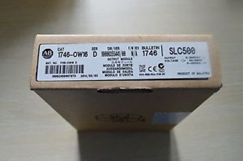 New in box and factory sealed AB Allen Bradley 1746-OW16