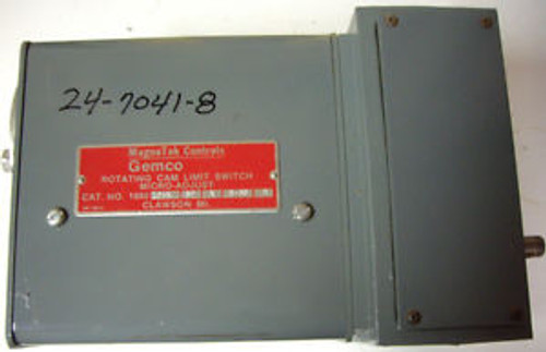 Gemco Rotating Cam Limit Switch