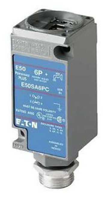 Eaton E50Sbl6Pc Limit Switch Body,2No/2Nc,Led,Mini