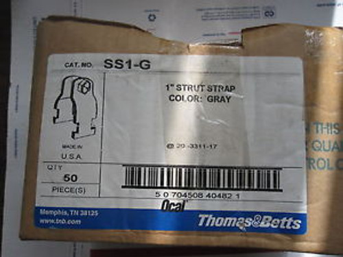 Thomas & Betts Ocal Strut Strap Steel Rigid Conduit Fittings SS1-G NIB 50