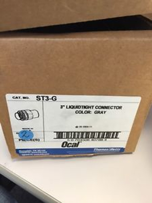 Ocal ST3-G Liquidtight Flex Connector PVC Coated