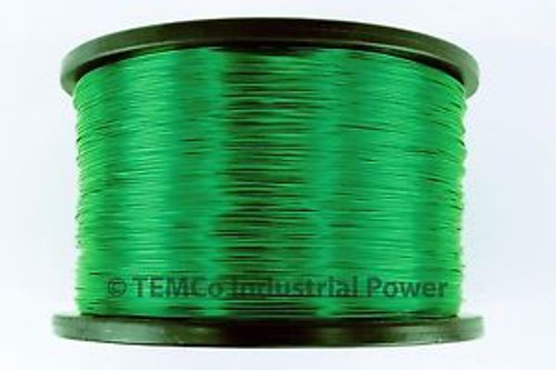 Magnet Wire 24 AWG Gauge Enameled Copper 3.5lb 2770ft 155C Magnetic Coil Green