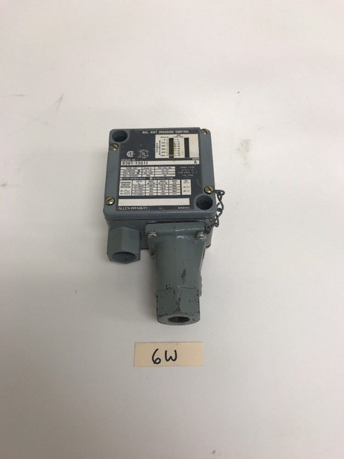 ALLEN BRADLEY 836T-T351J,SERIES A, PRESSURE CONTROL