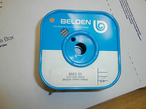 Belden 8663 Shielding & Bonding Braided Wire,NOS