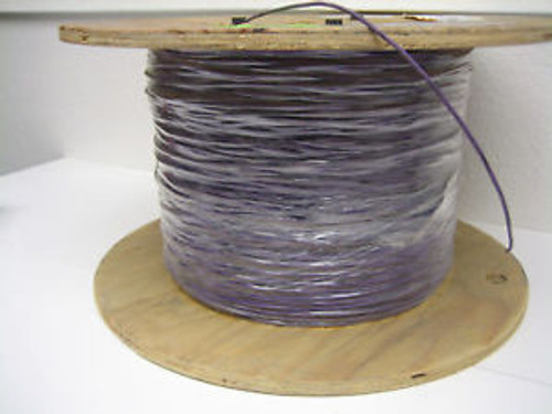 Purple/Black 22 AWG Hookup Wire UL1015  5000 RoHS Comp