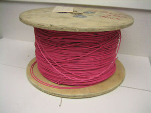 Pink 22 AWG Hookup Wire UL1015  5000 RoHS Comp