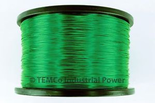 Magnet Wire 30 AWG Gauge Enameled Copper 155C 5lb 15660ft Magnetic Coil Green