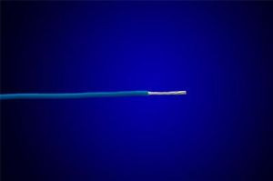 Hook-up Wire 24AWG 7/32 PVC 1000ft SPOOL WHT/BLU