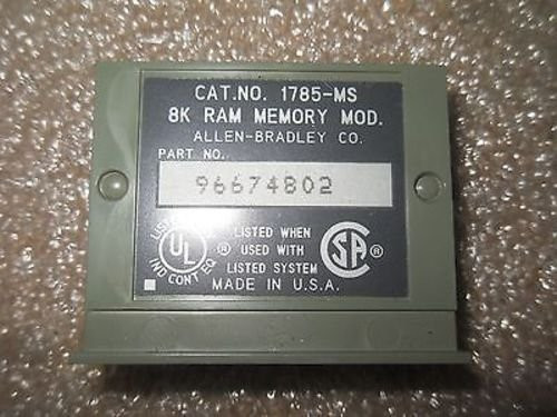 Allen Bradley Memory Module 1785-Ms New