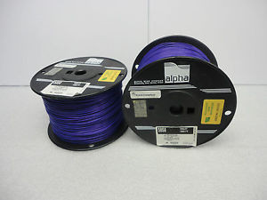 (NEW) Alpha 5858 16 AWG Silver Plated TFE Hookup Wire 1000 MIL-W-16878E