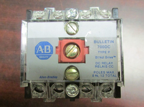 Allen Bradley, 700Dc-P800Z24, Control Relay 24Vdc New