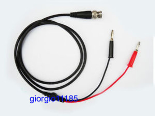 BNC Q9 Male Plug To Banana Plug Cable Lead