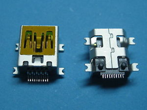 500 pcs 10 Pin Mini USB Female Jack Socket Connector Used for Philips Products