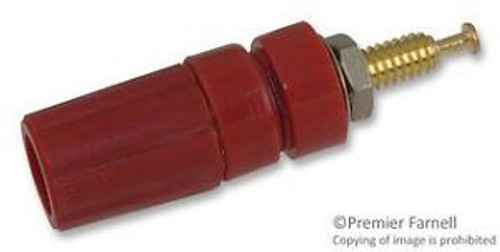 MUELLER ELECTRIC BU-P3770-2 BINDING POST, JACK, 15A, RED (10 pieces)