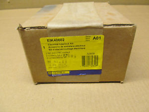 1 NIB SQUARE D EIK-4060-2 EIK40602 ELECTRICAL INTERLOCK 2 N.O. 2 N.C.